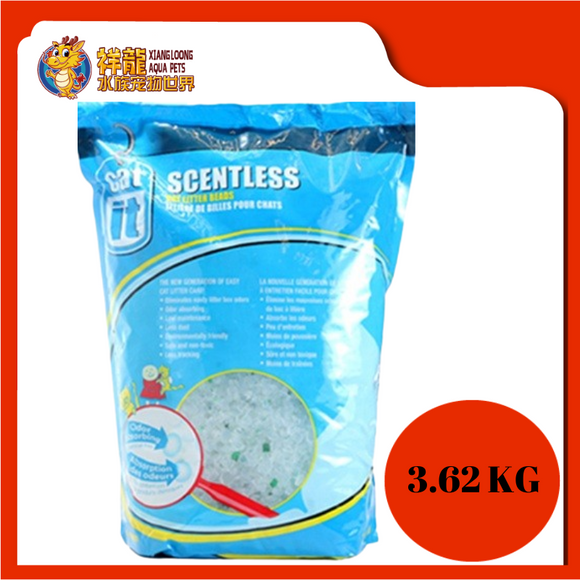 CATIT SCENTLESS CAT LITTER 3.62KG {50082}