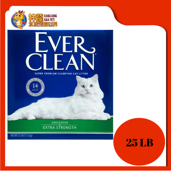 EVERCLEAN EXTRA STRENGTH UNSCENTED 25LB
