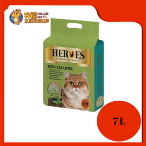 HEROES TOFU CAT LITTER 7L [GREEN TEA]