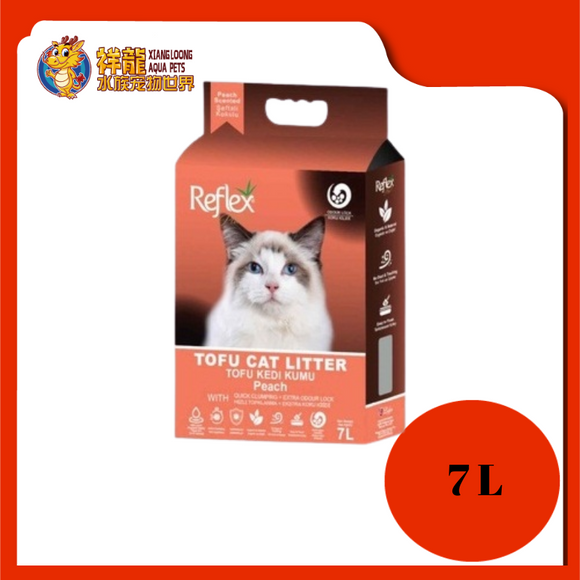 REFLEX TOFU CAT LITTER 7L [PEACH]