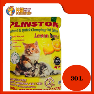 PLINSTON [LEMON] CAT LITTER 30L