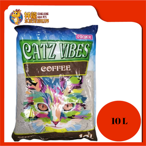 CATZVIBE CAT LITTER 10L [COFFEE]