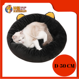 BLACK CAT CUSHION 50CM