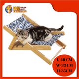 WOODEN SLEEPING CHAIR WIHT 4 GEAR 49CM