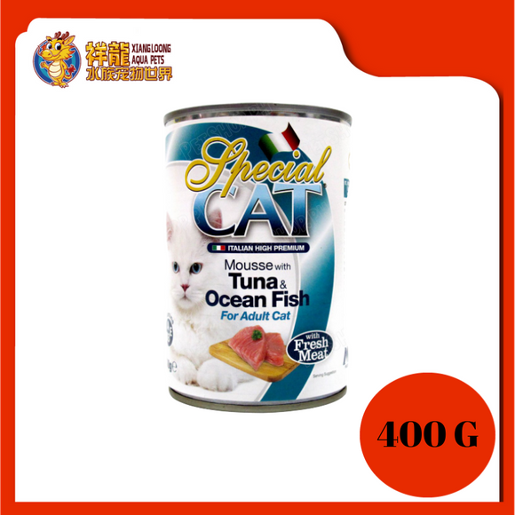 SPECIAL CAT MOUSSE TUNA AND OCEAN FISH 400G