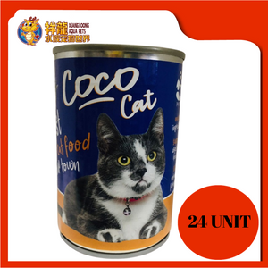 COCO CAT FRESH MACKEREL 400G X 24UNIT