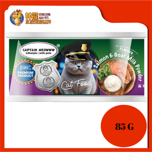 CAPTAIN MEOWWW SALMON & GOAT MILK 85G