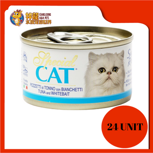 SPECIAL CAT TUNA & WHITEBAIT 95G X 24UNIT
