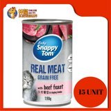 BABY SNAPPY TOM WITH BEEF FEAST 150G (15 x RM2.66)