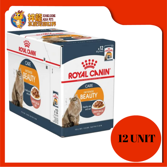ROYAL CANIN POUCH INTENSE BEAUTY 85G x 12UNIT