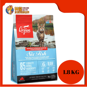 ORIJEN SIX FISH CAT FOOD 1.8KG