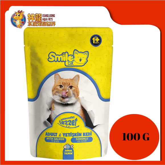 SMILE ADULT WITH SALMON 100G [SML-014]