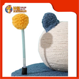 CAT SCRATCHER WITH SPRING ROLL [DUCK] 25X20.5X16CM