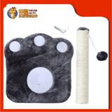 CAT SCRATCHER [FOOT PRINT] 33X33X38CM