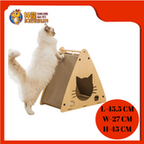 CAT SCRATCHER PIRAMID 45.5X45X27CM