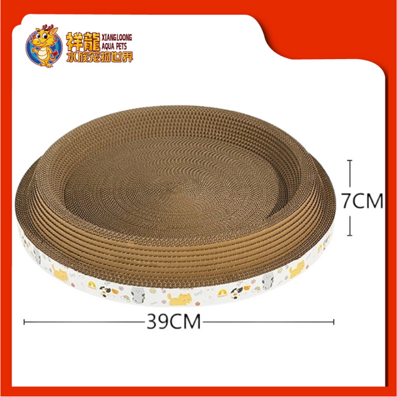 CAT SCRATCHER BOWL DOUBLE SIDED 39X7CM