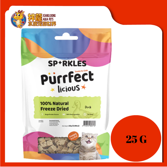 SPARKLES FREEZE DRIED DUCK 25G