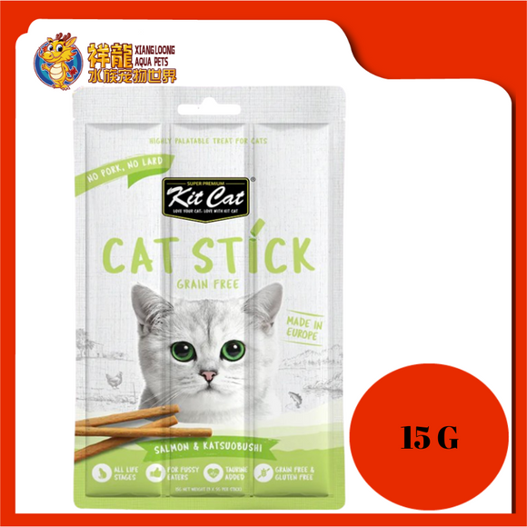 KIT CAT CAT STICK- SALMON & KATSUOBUSHI 15G