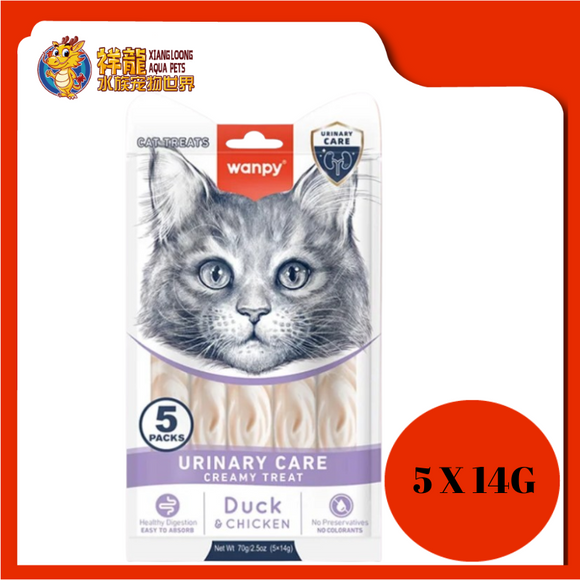 WANPY LICKABLE URINARY CARE 5X14G [RAC-69]