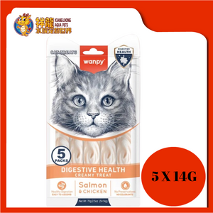 WANPY LICKABLE DIGESTIVE HEALTH 5X14G [RAC-72]