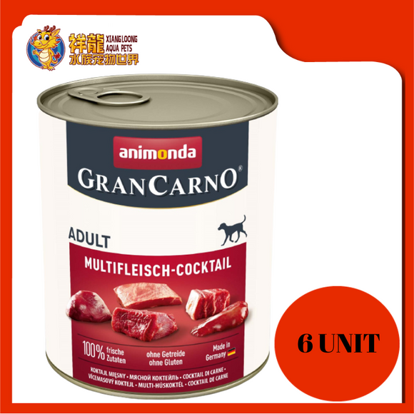 GRANCARNO ADULT MULTI MEAT COCKTAIL 800G X 6UNIT