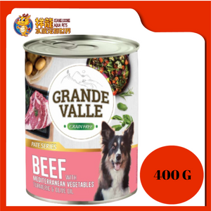 GRANDE VALLE PATE BEEF WITH VEGETABLE 400G