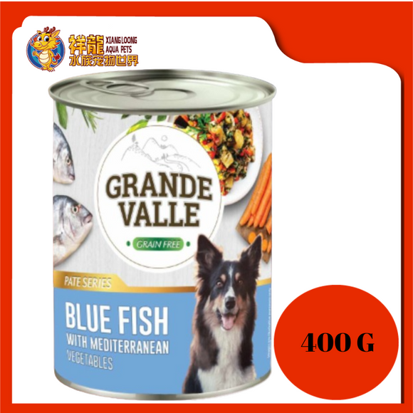 GRANDE VALLE PATE BLUE FISH WITH VEGETABLES 400G
