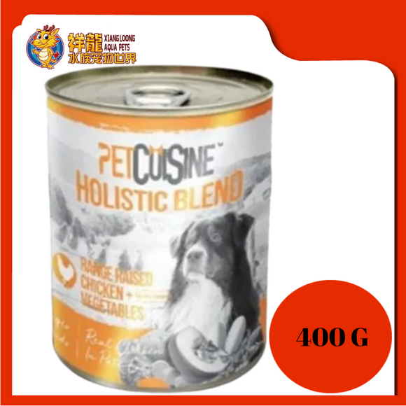 PETCUISINE HOLISTIC BLEND CHICKEN + VEGETABLES 400G