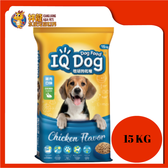 IQ DOG CHICKEN DOG FOOD 15KG