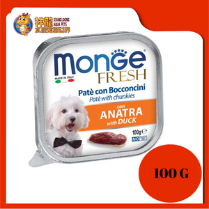 MONGE TRAY FRESH DUCK 100G