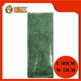 GREEN/BLUE/YELLOW WOOL 5"X36"