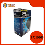 FLUVAL CARBON 100GMX3PKT NYLON BAG {A1440}