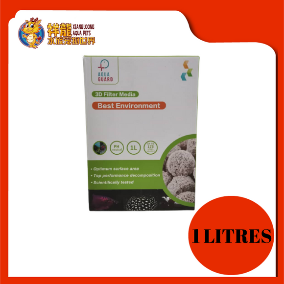AQUA GUARD HOLLOW BEADS 1 LITRES