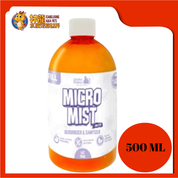 CINDY FRIENDS MICRO MIST REFILL LILY MUSK 500ML