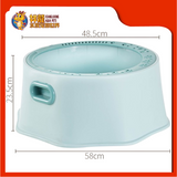 CAT TOILET WITH SCOOP {CW-361} 65CM x 56CM x 56CM