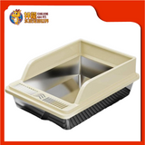 STAINLESS STEEL CAT LITTER TRAY 48.5CM