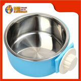 2 IN 1 STAINLESS STEEL BOWL WITH HOLDER {827}