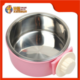 2 IN 1 STAINLESS STEEL BOWL WITH HOLDER {827}