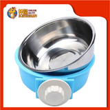 2 IN 1 STAINLESS STEEL BOWL WITH HOLDER {827}