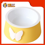 PLASTIC BOWL 2 IN 1 [7.5X15.5CM] BUTTERFLY