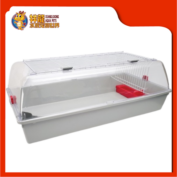 LW ZOO ZONE SMALL ANIMAL HABITAT GRAY {62002} – Xiang Loong Aqua