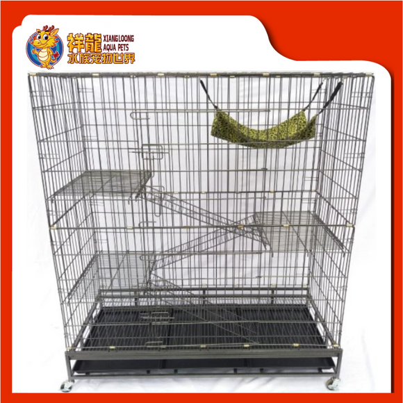 [CJ] CAT CAGE {91480A} WROUGHT IRON