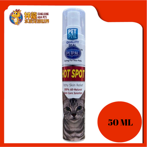 PETPAL HOT SPOT & ANTI FUNGAL 50ML [CAT]