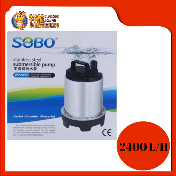 STAINLESS STEEL SUBMERSIBLE PUMP WP9200