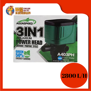 AQUASPEED A403PH 3 IN 1 POWER HEAD