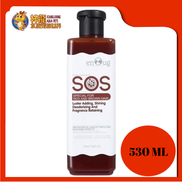 ENOUG SOS SHAMPOO [FOR RED & BROWN HAIR] 530ML