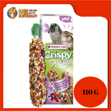 CRISPY STICK RABBITS & GUINEA PIG FOREST FRUIT 110G