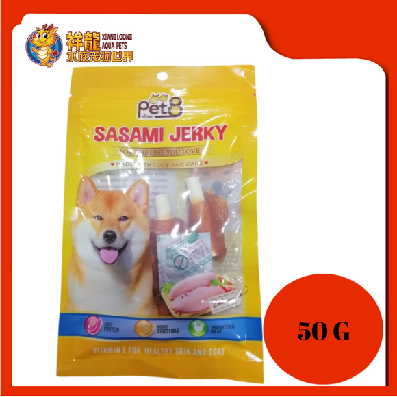 SASAMI JERKY DRY MINI CHICKEN JERKY STICK 50G [JJ08]