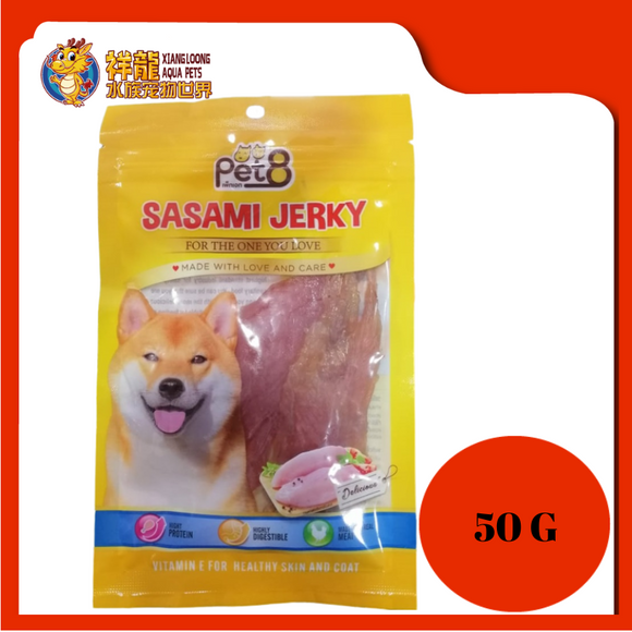 SASAMI JERKY SOFT CHICKEN JERKY 50G [JJ02]