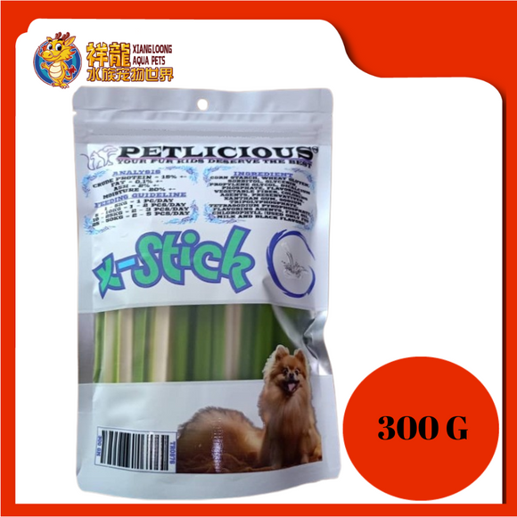 PETLICIOUS X-STICK MILK 300GM